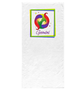 Gemini Bath Towel | Zodiac Series 3 - Beyond T-shirts